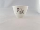 Tasse Haute-Décoration Bicyclette rose