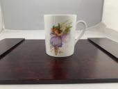 Mug enfant en porcelaine décor Fée Violette- Création unique et personnalisable