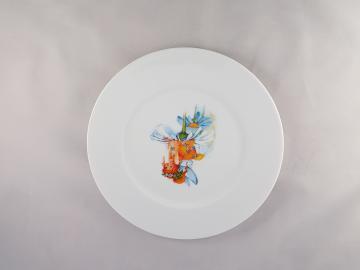 Assiette Plate-Décoration Fée Marguerite