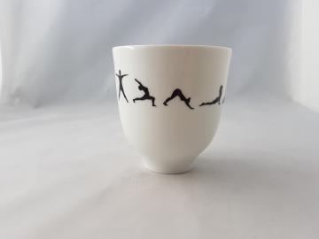 mug en porcelaine-décoration Yoga