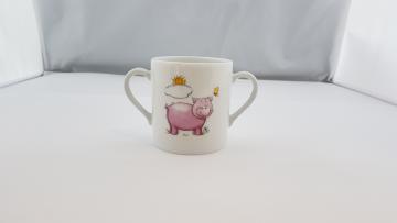 Tasse Deux-Anses-Décoration Cochon