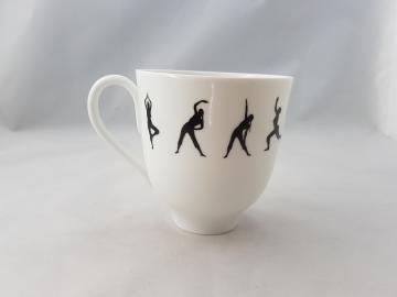 mug en porcelaine-décoration Yoga
