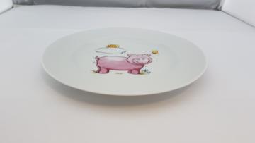 Assiette Plate- Décoration Cochon