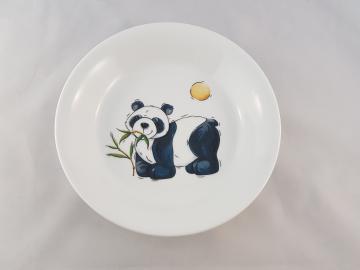 Assiette Creuse enfant Panda unique et personnalisable - Assiette creuse -  Atelier de Décoration Porcelaine