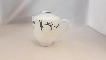 Mug et son couvercle- Décoration Yoga n°2