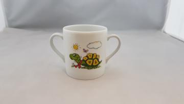 Tasse deux-anses- Décor Tortue