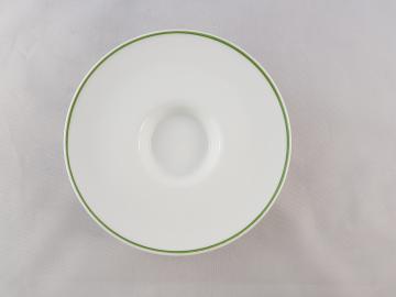 Soucoupe et tasse porcelaine- Décoration Coeur Papillon